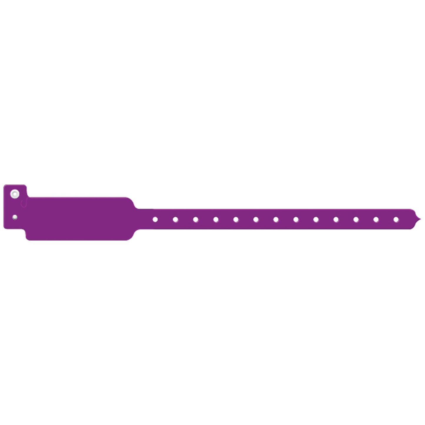 Wristband, Adult/ Pediatric, Write-On Tri-Laminate, Purple, 500/bx