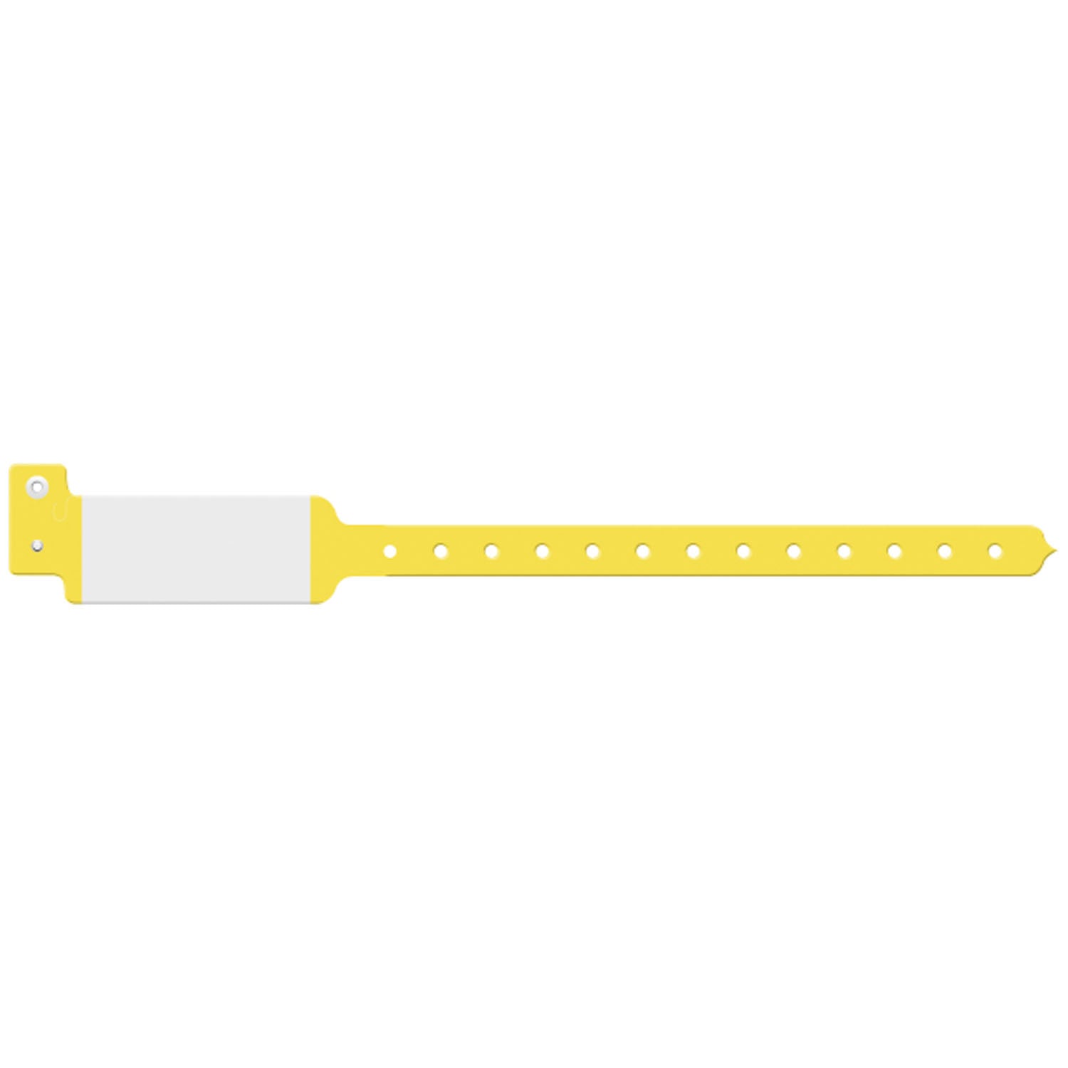Wristband, Adult/ Pediatric, Imprinter Tri-Laminate, Yellow, 500/bx
