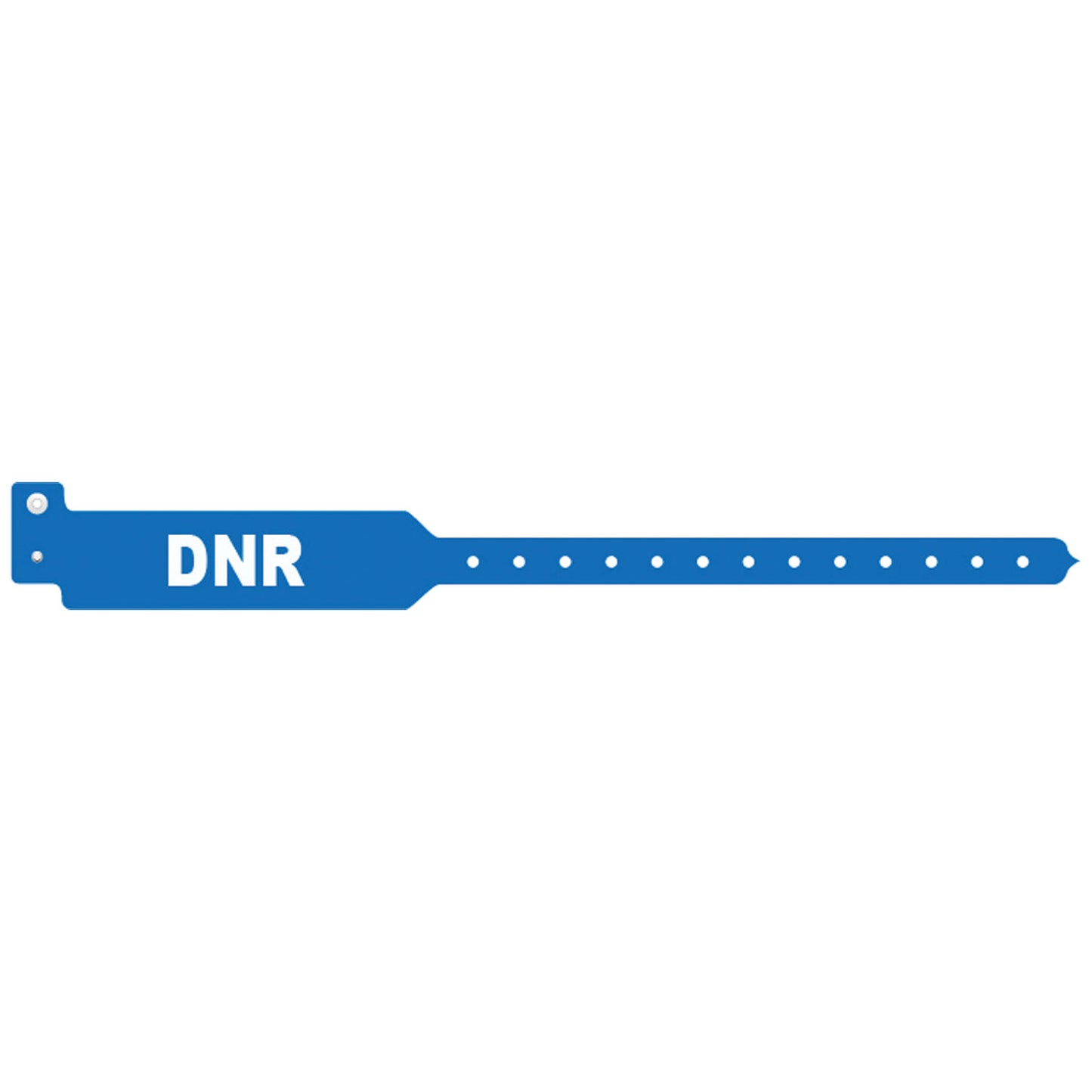 Wristband, Adult, Tri-Laminate, DNR, Blue, 500/bx