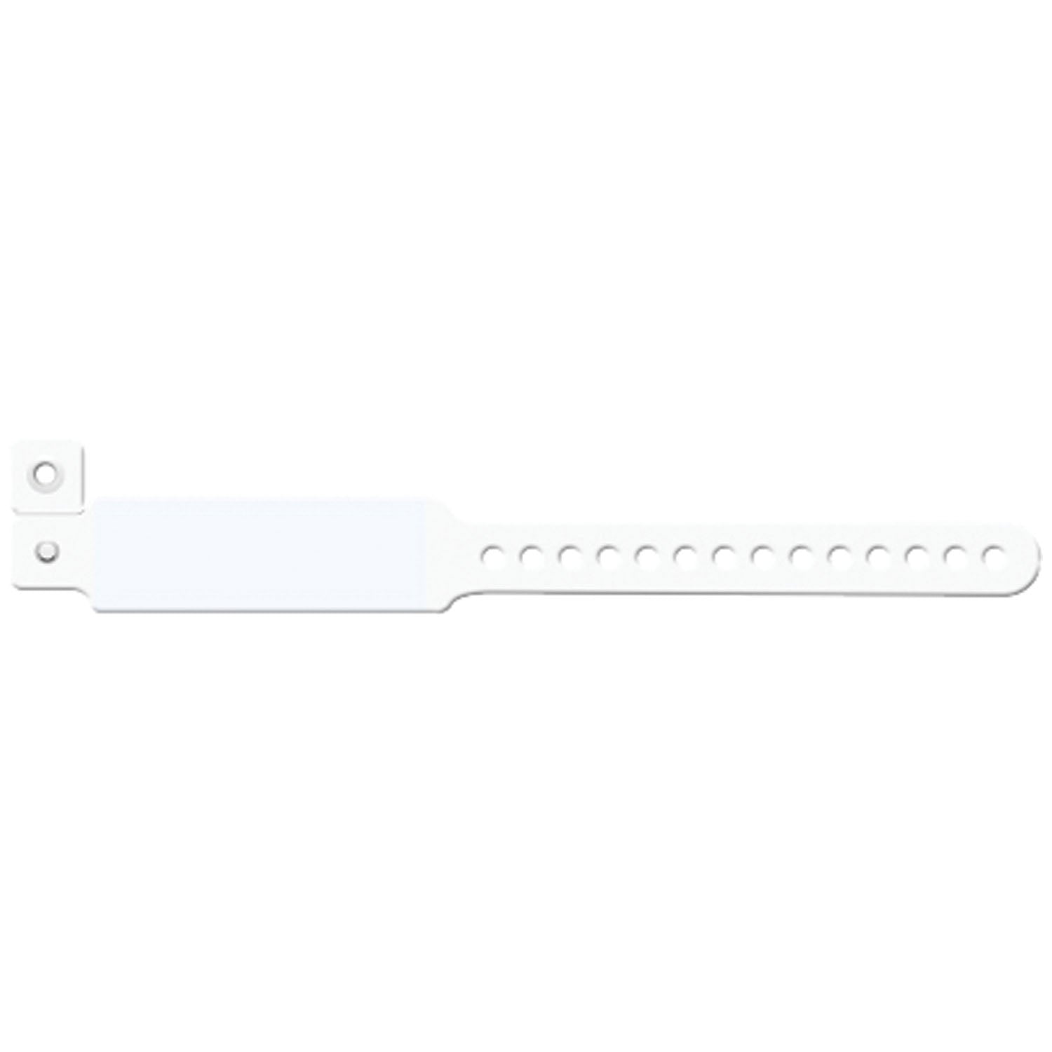 Wristband, Infant, Imprinter Vinyl, Custom Printed, White, 250/bx