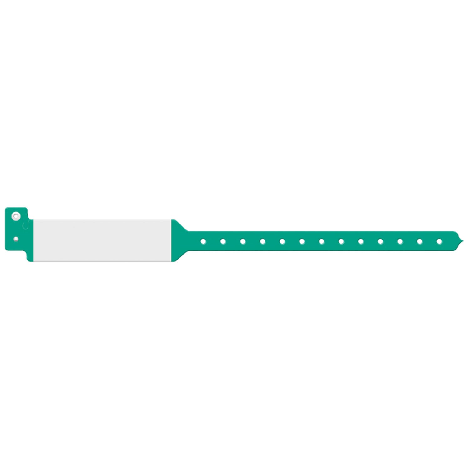 Wristband, Adult, Imprinter Tri-Laminate, Green, 500/bx