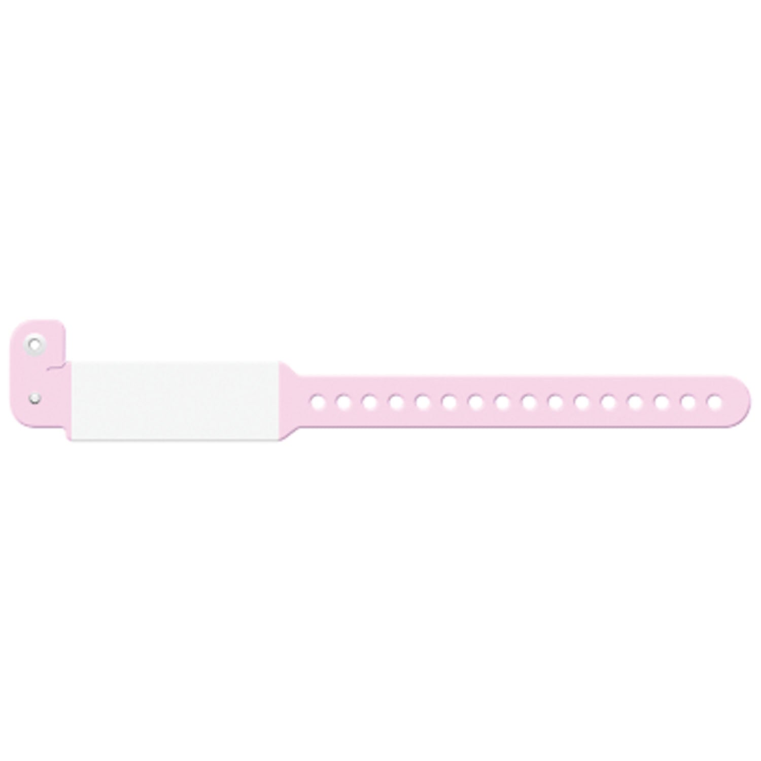 Wristband, Infant, Imprinter Tri-Laminate, Custom Printed, Pink, 250/bx