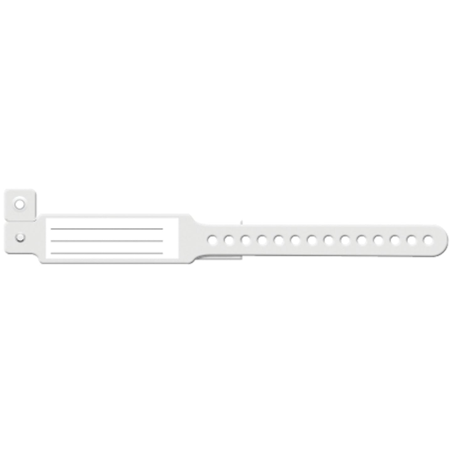 Wristband, Infant, Insert Vinyl, Custom Printed, Clear, 250/bx