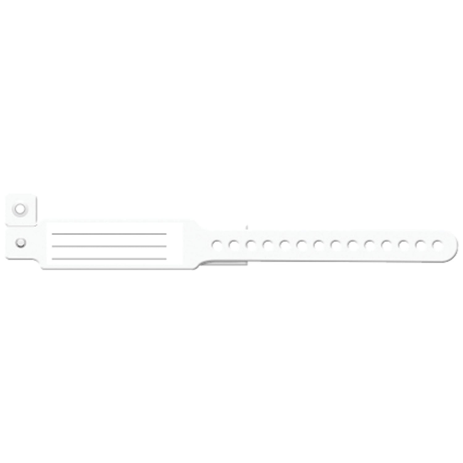 Wristband, Infant, Insert Vinyl, Custom Printed, White, 250/bx