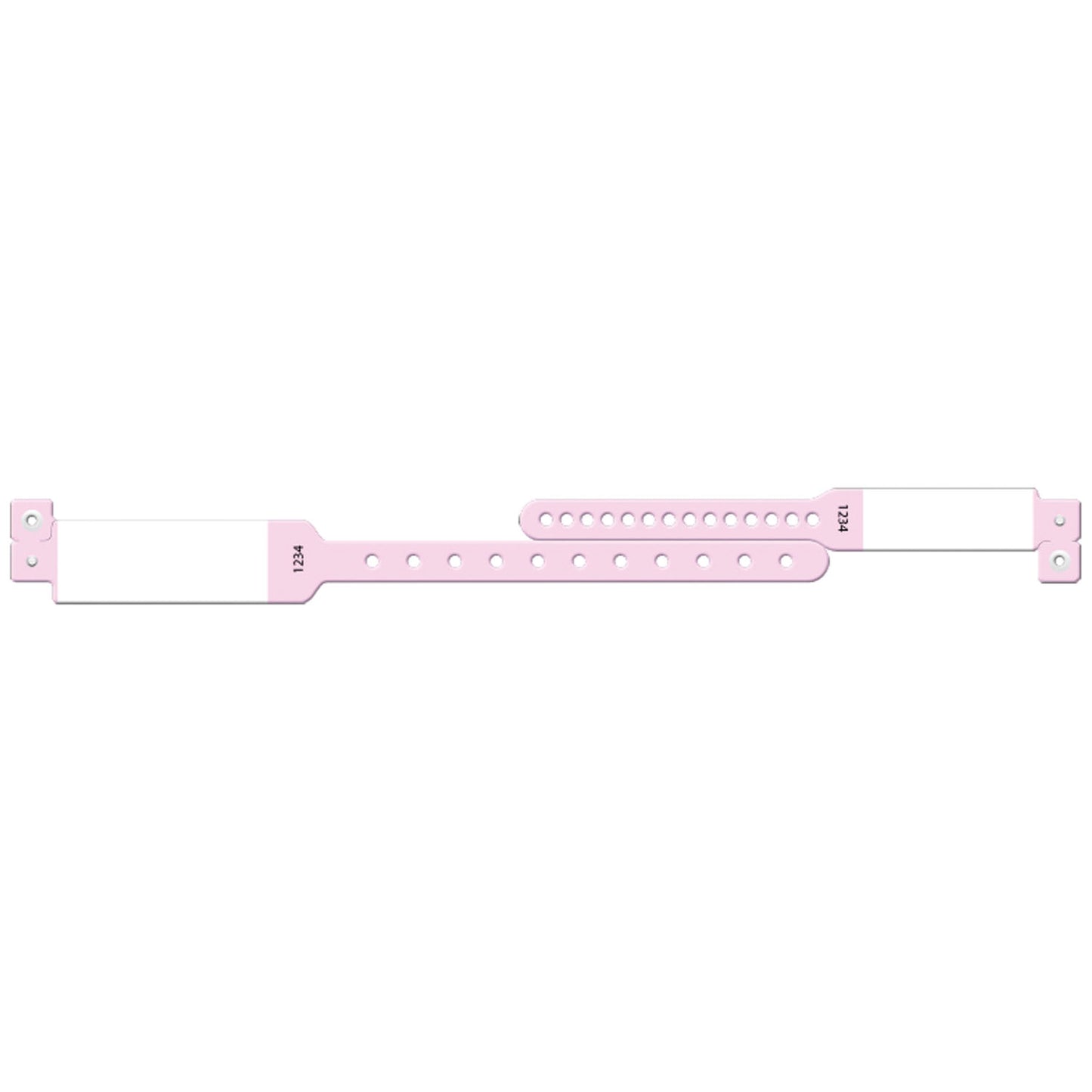 Wristband Set, 2-Part, Mother-Baby Set, Imprinter, Pink, 150/bx