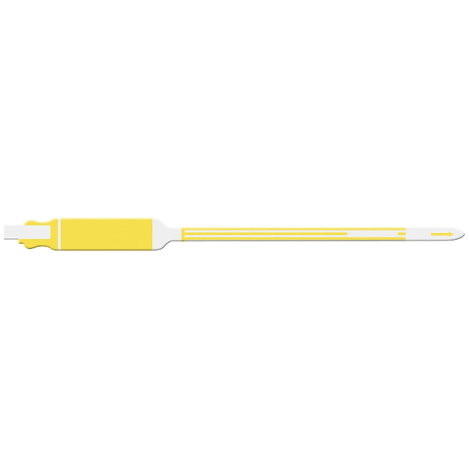 Wristband, Adult/ Pediatric, Write-On, Self Adhesion, Yellow, 250/bx