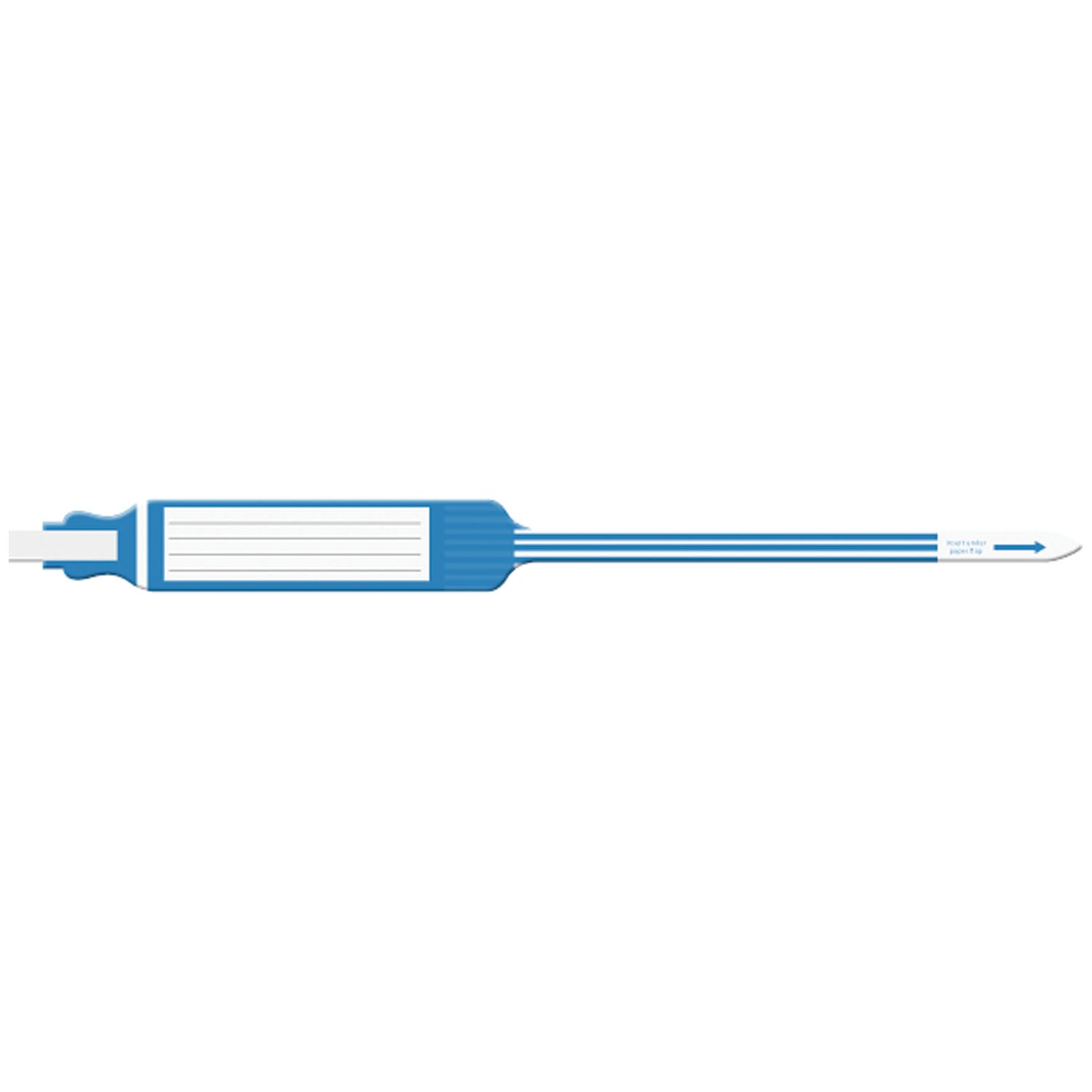 Wristband, Adult, Insert, Self Adhesion, Tri-Laminate, X-Wide, Blue, 250/bx
