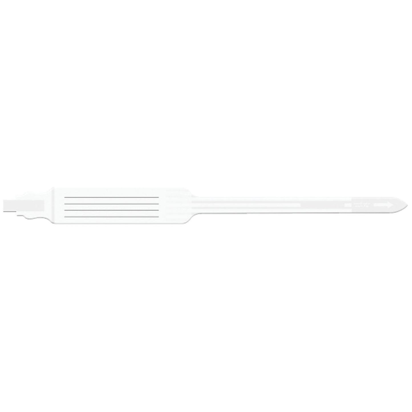 Wristband, Adult, Insert, Self Adhesion, Tri-Laminate, Mega Wide, White, 250/bx