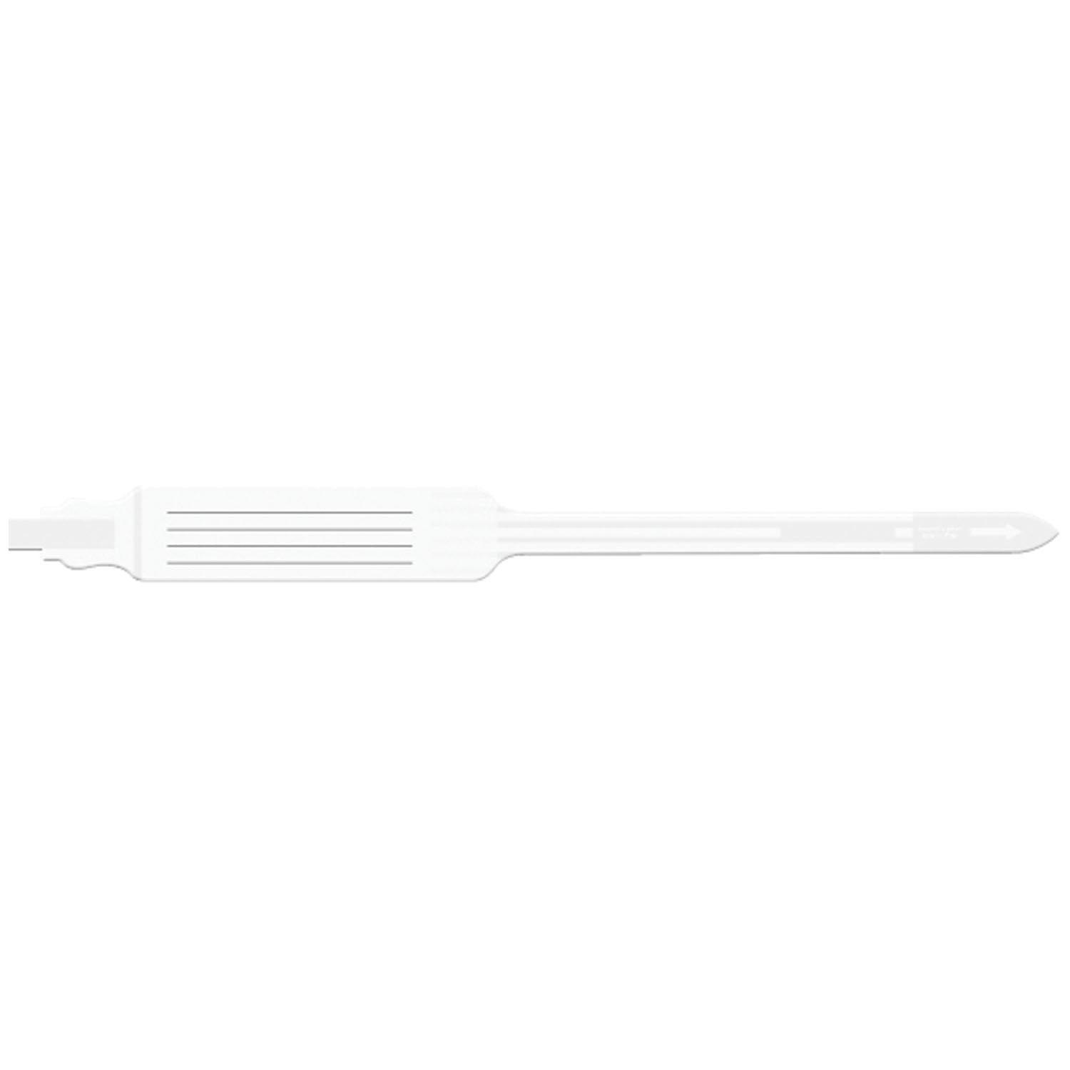Wristband, Adult, Insert, Self Adhesion, Tri-Laminate, Mega Wide, White, 250/bx