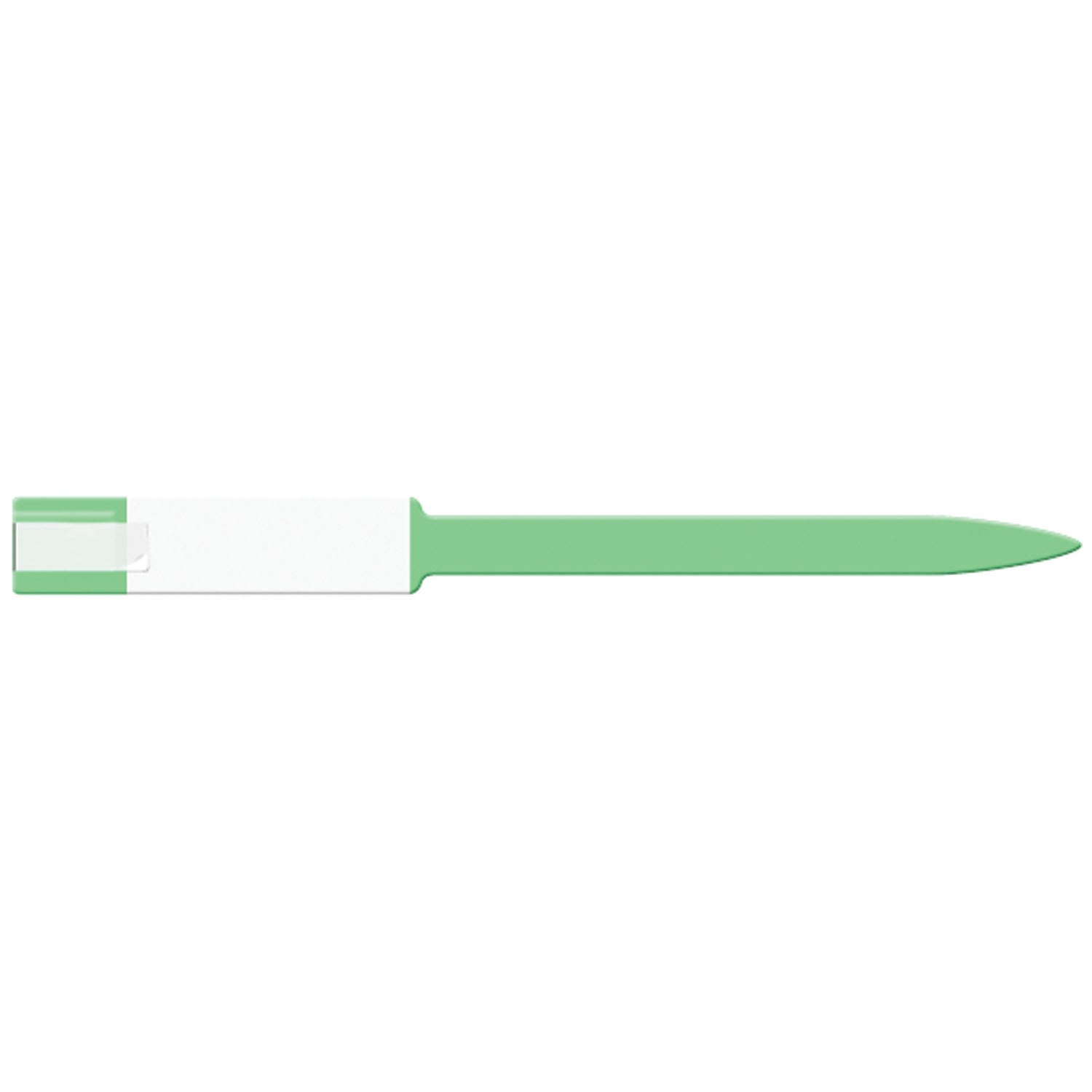 Wristband, Adult/ Pediatric, Imprinter Soft Vinyl, Self Adhesion, Custom Printed, Green, 250/bx