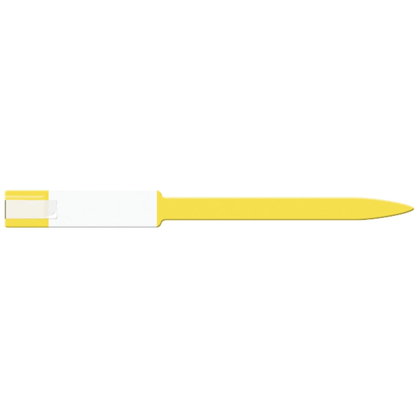 Wristband, Adult/ Pediatric, Imprinter Soft Vinyl, Self Adhesion, Yellow, 250/bx