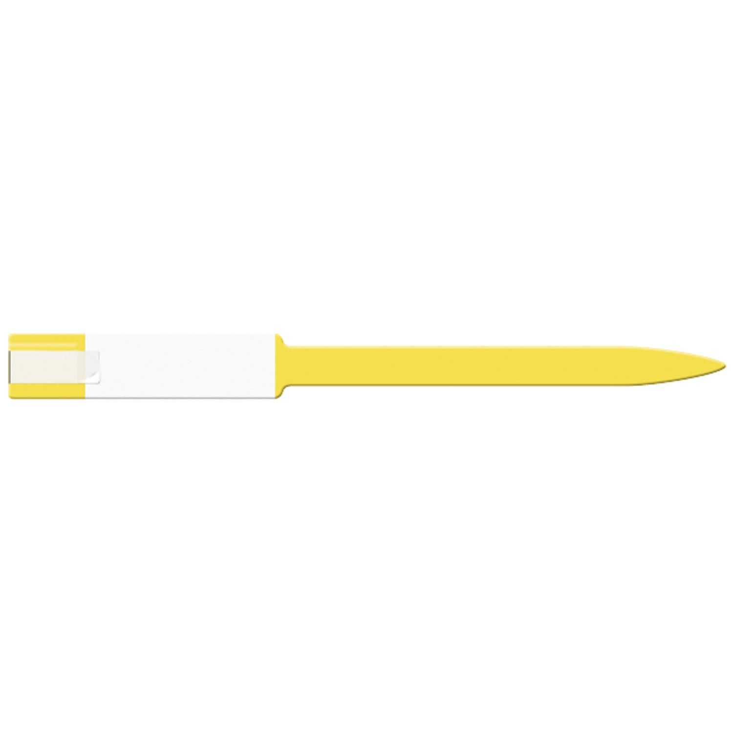 Wristband, Adult/ Pediatric, Imprinter Soft Vinyl, Self Adhesion, Custom Printed, Yellow, 250/bx