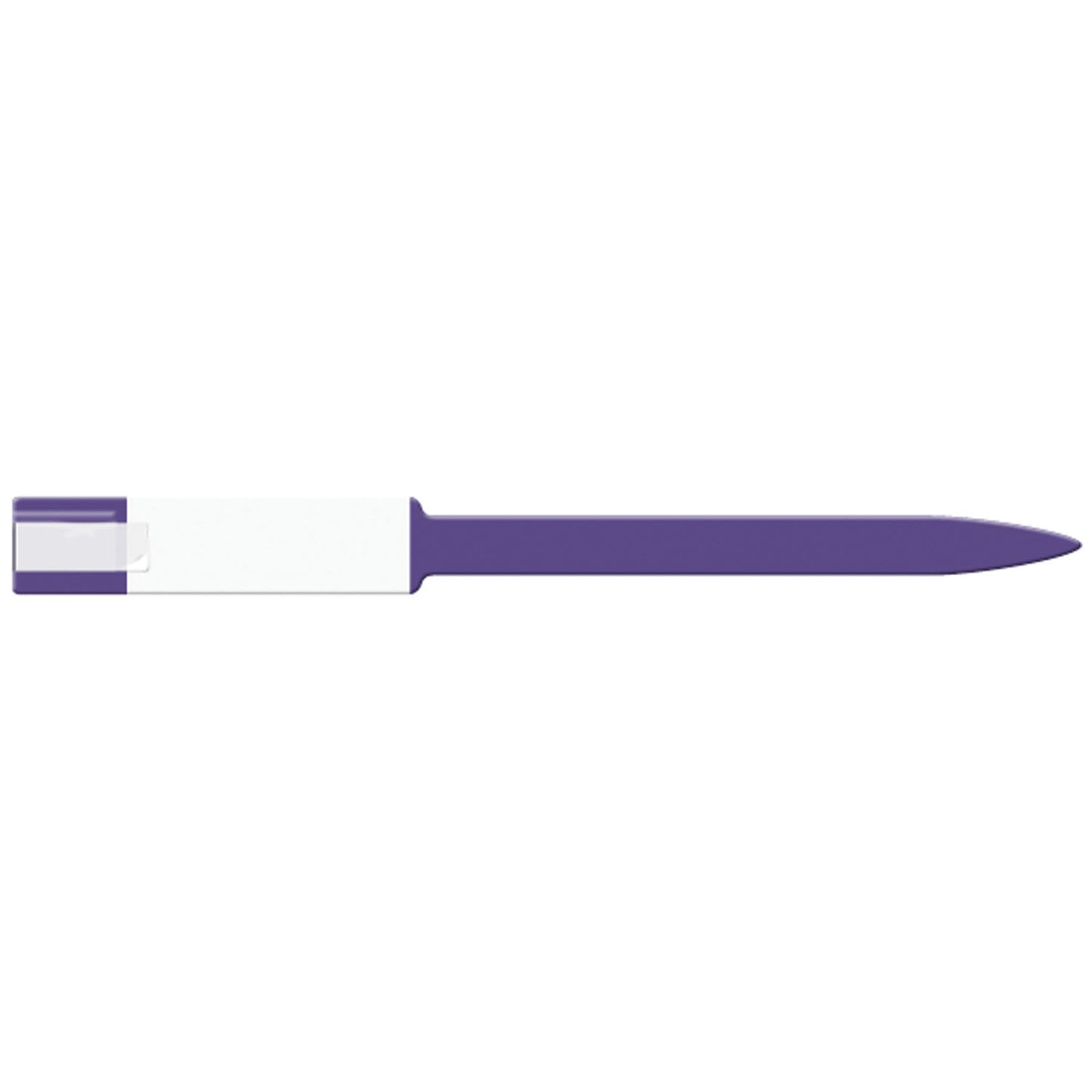Wristband, Adult/ Pediatric, Imprinter Soft Vinyl, Self Adhesion, Custom Printed, Purple, 250/bx