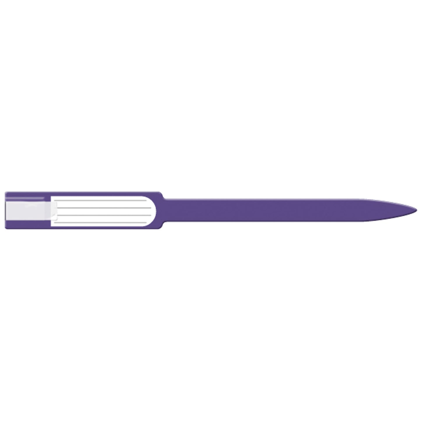 Wristband, Adult/ Pediatric, Insert, Self Adhesion, Soft Vinyl, Custom Printed, Purple, 250/bx