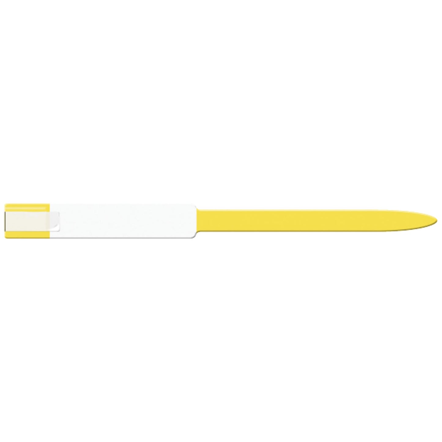 Wristband, Adult, Imprinter, Self Adhesion, Soft Vinyl, Yellow, 250/bx