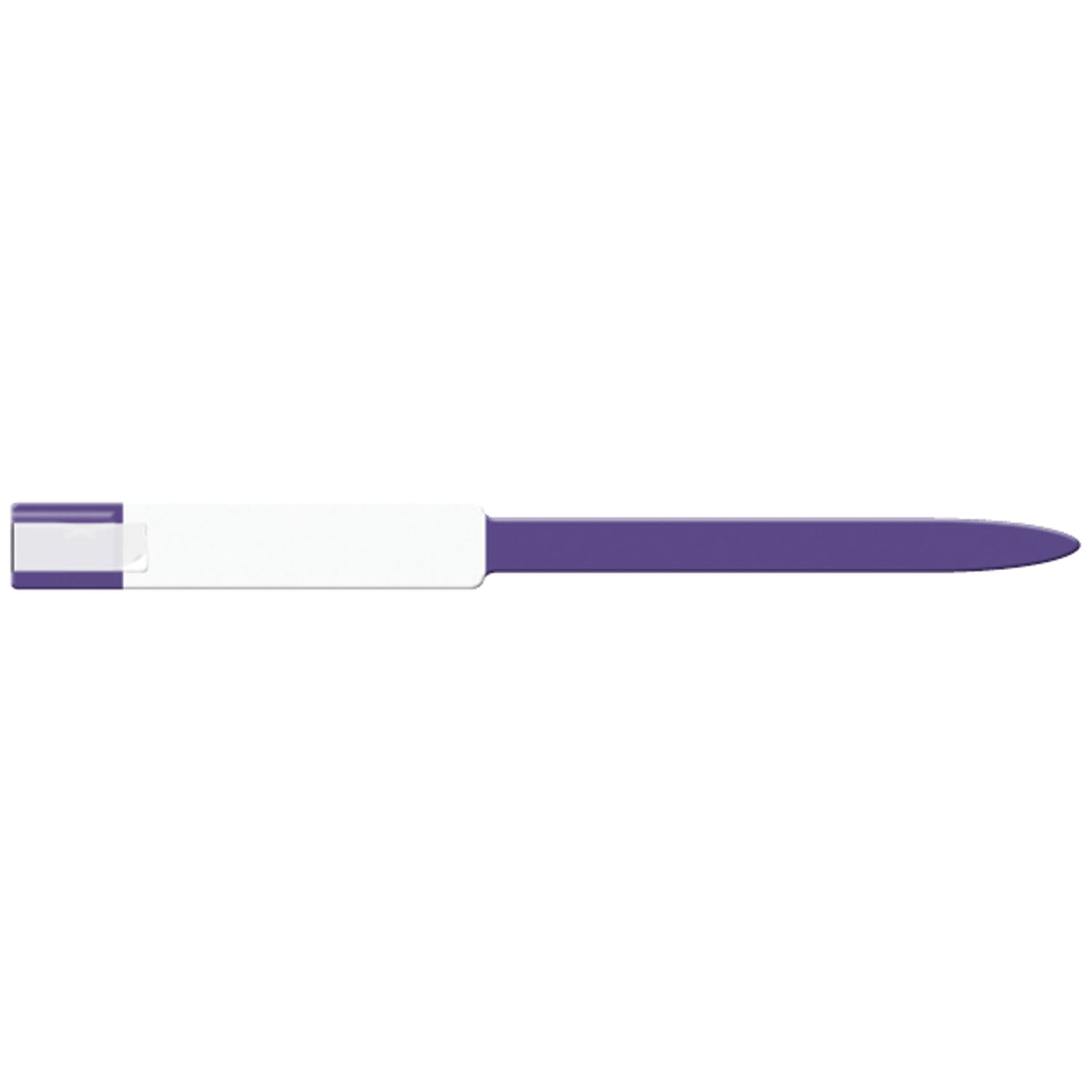 Wristband, Adult, Imprinter, Self Adhesion, Soft Vinyl, Custom Printed, Purple, 250/bx