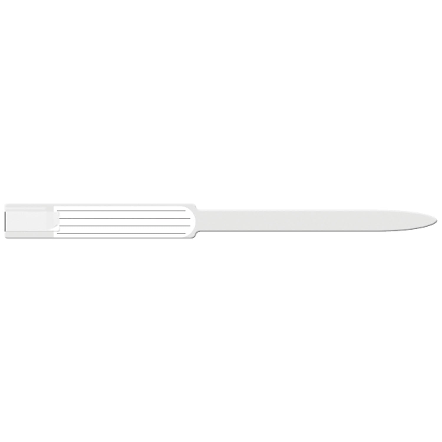 Wristband, Adult, Insert, Self Adhesion, Soft Vinyl, Clear, 250/bx