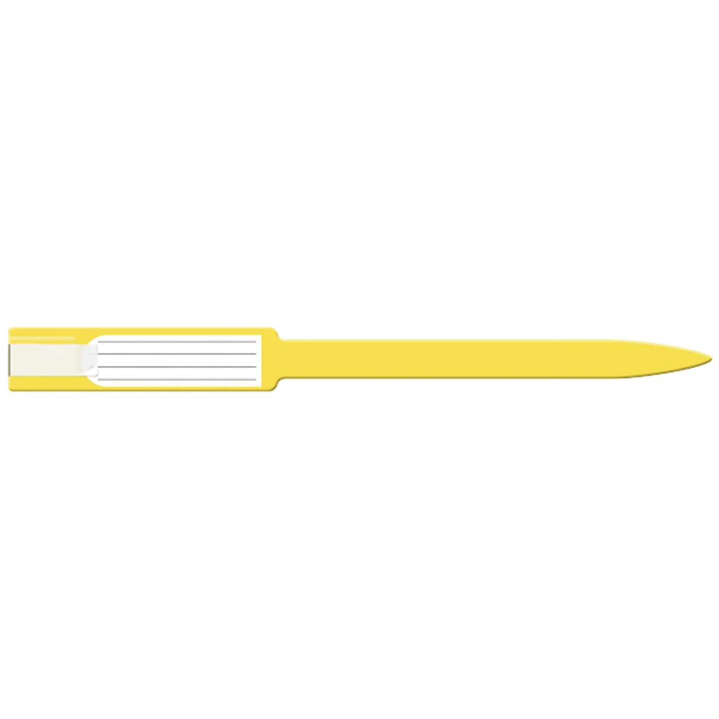 Wristband, Adult/ Pediatric, Insert, Self Adhesion, Sealing, Soft Vinyl, Yellow, 250/bx