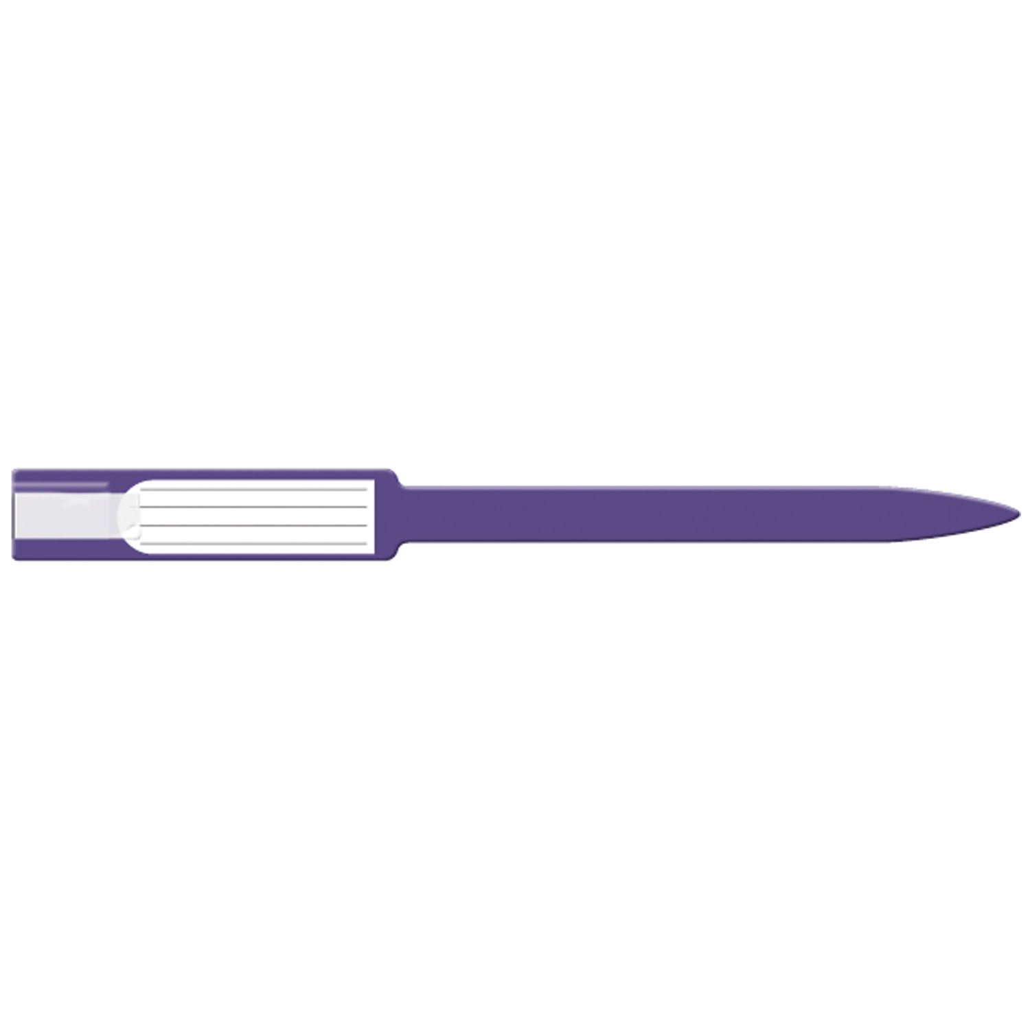 Wristband, Adult/ Pediatric, Insert, Self Adhesion, Sealing, Soft Vinyl, Purple, 250/bx