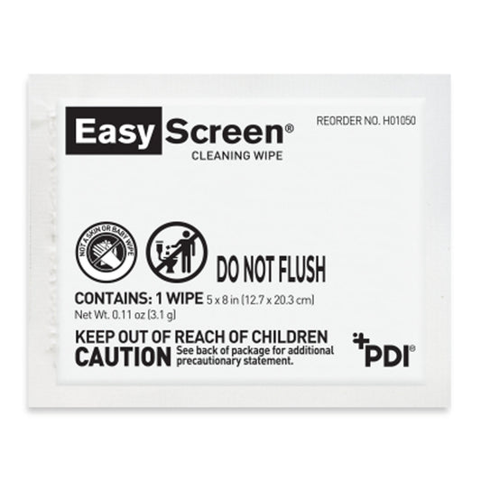 Easy Screen Cleaning Wipe, 5"x8", 1/pk, 50 pk/bx, 10 bx/cs (US Only) (Products cannot be sold on Amazon.com or any other 3rd party site)