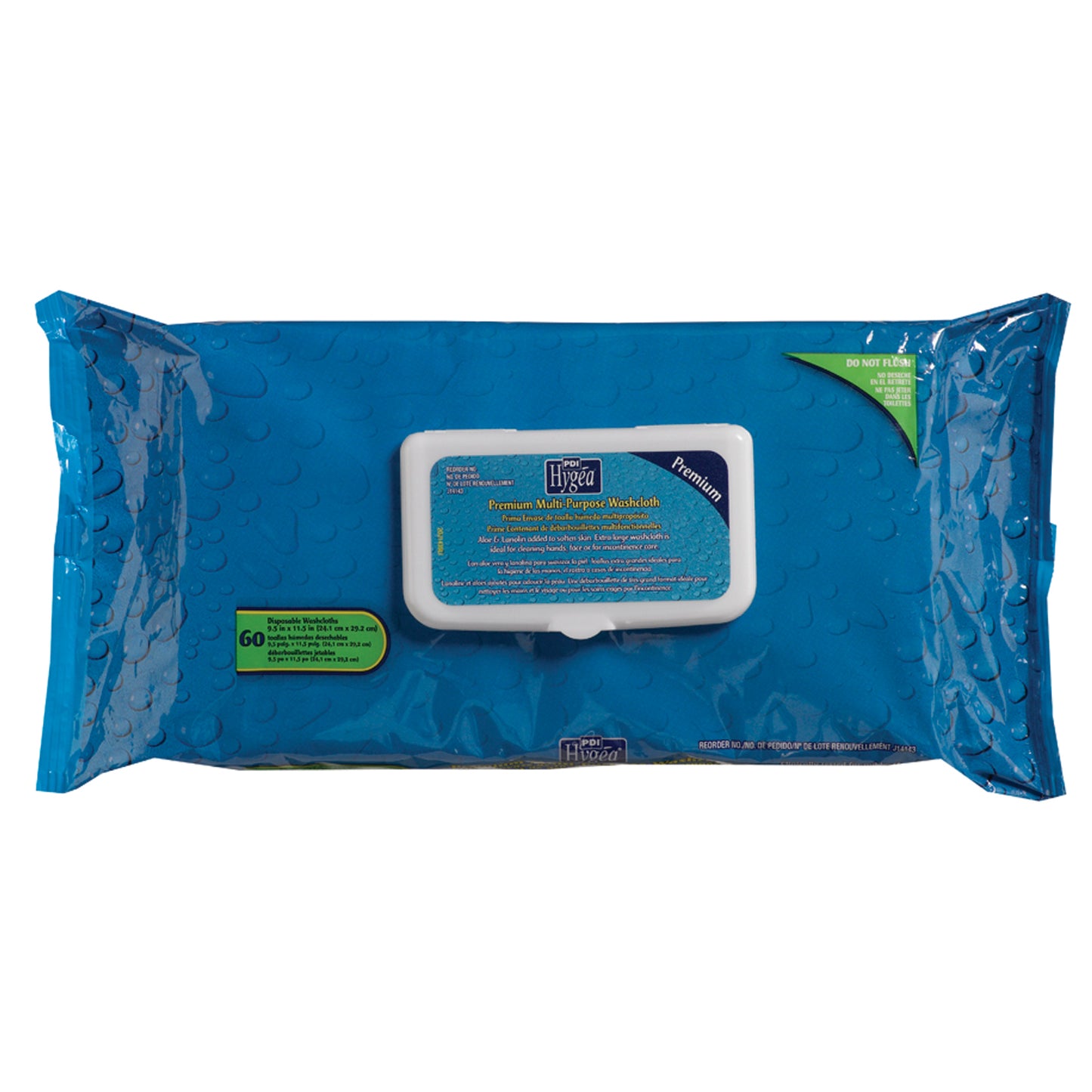 Premium Multi-Purpose Washcloths, Solo Softpak, 60/pk, 6 pk/cs (63 cs/plt) (US Only) (Products cannot be sold on Amazon.com or any other 3rd party site)