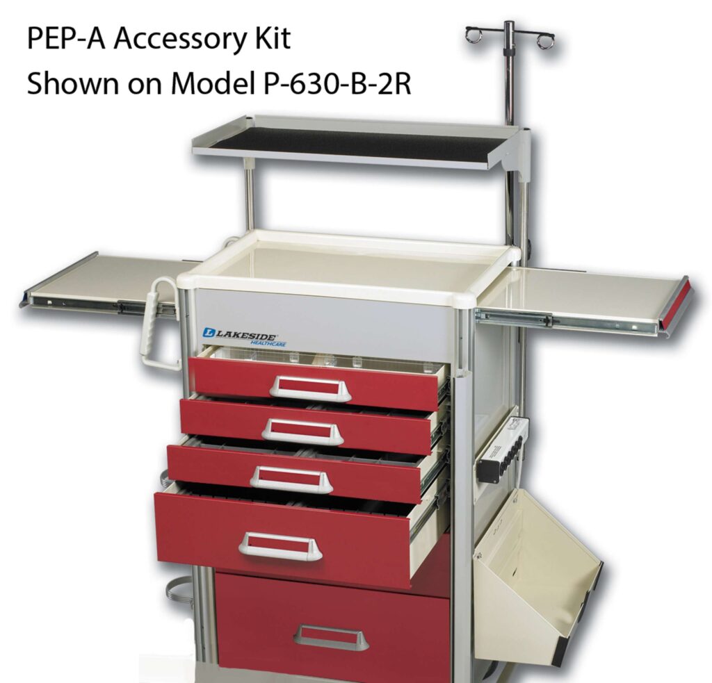 Tray, Flex Dividers, 3"D, Classic & Preferred Cart (DROP SHIP ONLY)