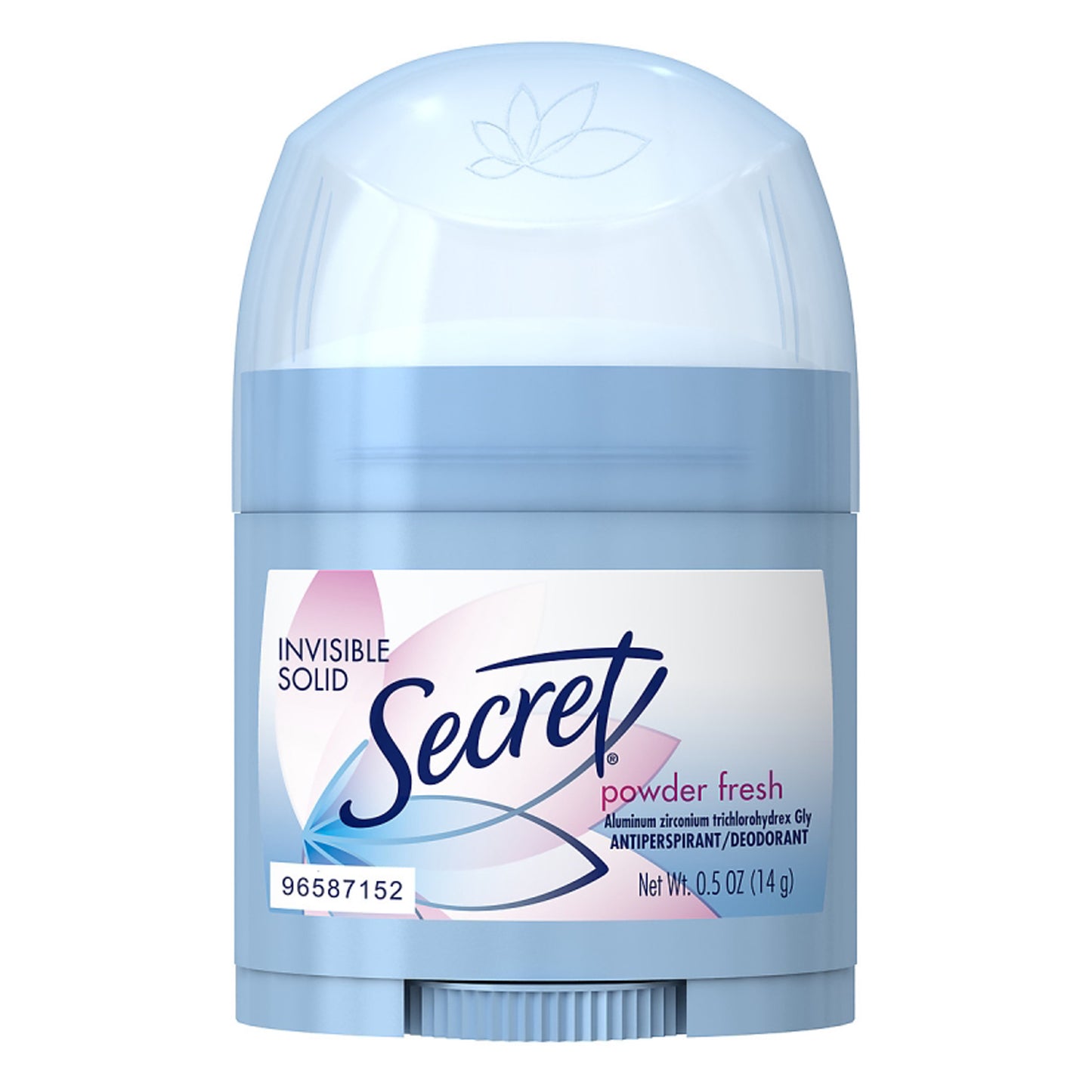 Secret Invisible Deodorant, Solid Powder Fresh, Trial Size, 0.5 oz, 24/cs