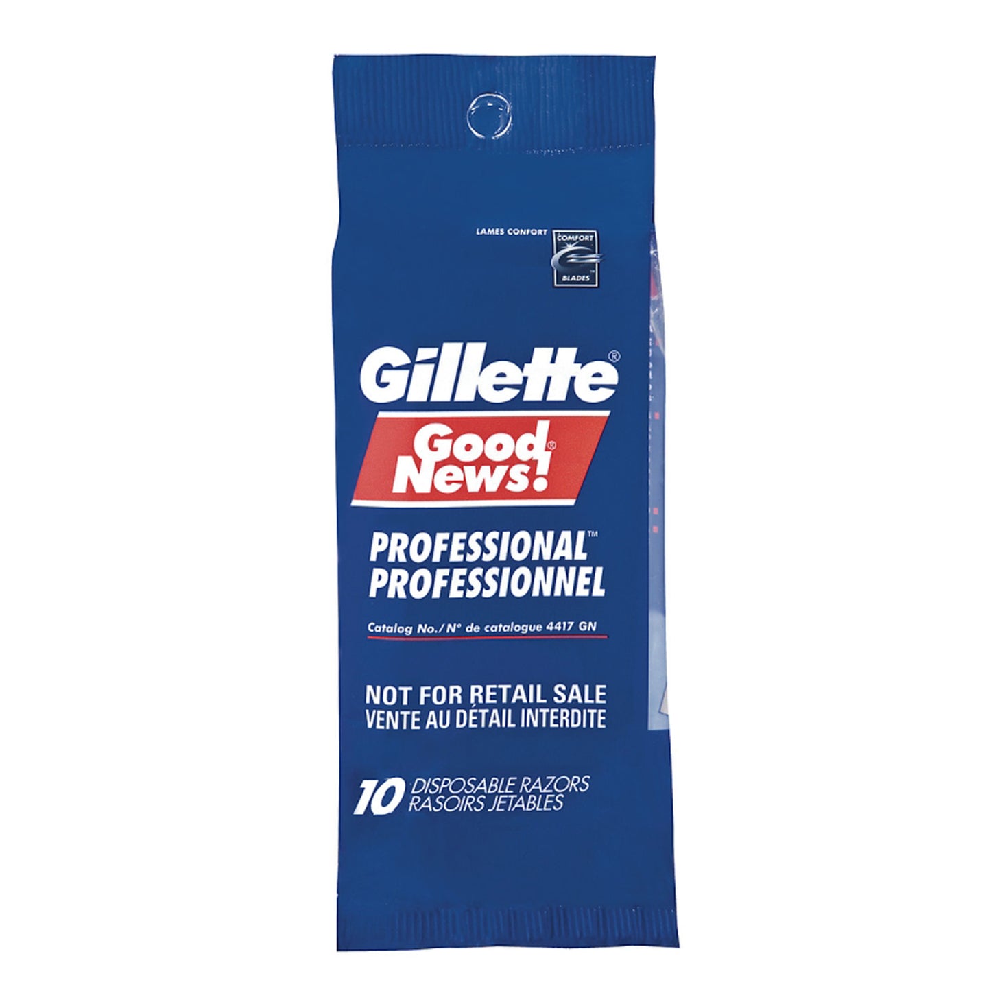 Gillette Good News! Twin Razors, Disposable, Comfort Blades, 10/pk, 10pk/cs