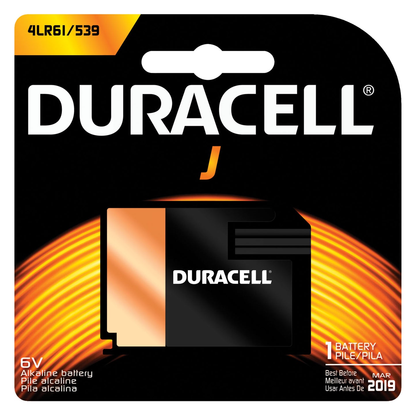 Battery, Alkaline, Size J, 6V, 6/bx (UPC# 66198) (Products are not for Private Household Markets; Products cannot be sold on Amazon.com or any other 3rd party site) (To Be DISCONTINUED)