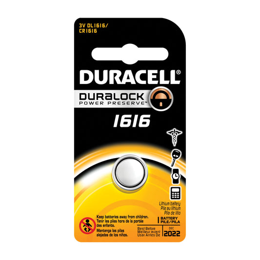 Battery, Lithium, Size DL1616, 3V, 6/bx, 6 bx/cs (UPC# 66169) (Item is considered HAZMAT and cannot ship via Air or to AK, GU, HI, MP, PR, VI) (Products are not for Private Household Markets; Products cannot be sold on Amazon.com or any other 3rd party site) (To Be DISCONTINUED)