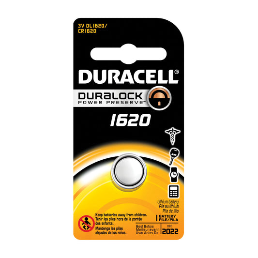 Battery, Lithium, Size DL1620, 3V, 6/bx, 6 bx/cs (UPC# 66171) (Item is considered HAZMAT and cannot ship via Air or to AK, GU, HI, MP, PR, VI) (Products are not for Private Household Markets; Products cannot be sold on Amazon.com or any other 3rd party site)