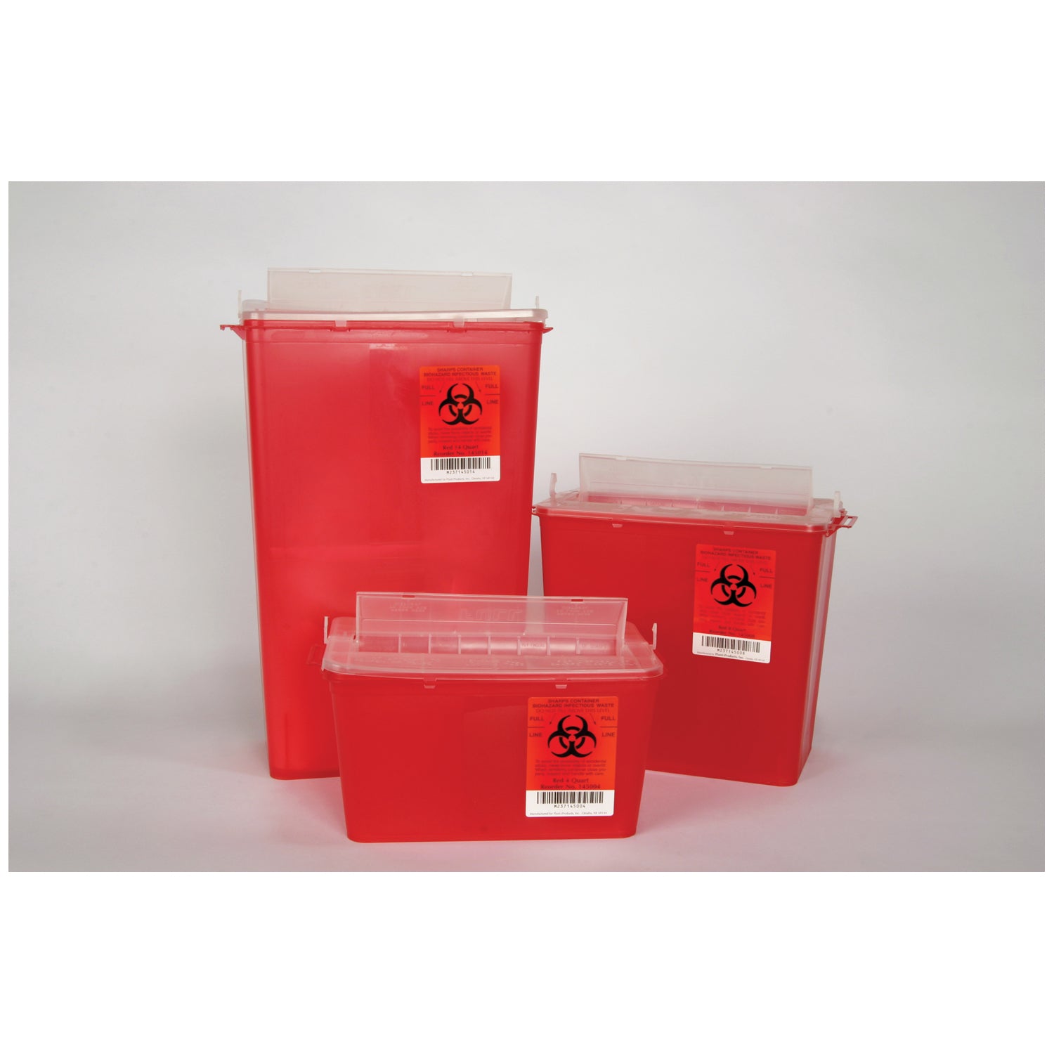 Horizontal Entry Container, 4 Qt Red, 25/cs (Item is on allocation. Supplie may be limited or there may be longer than normal lead times)