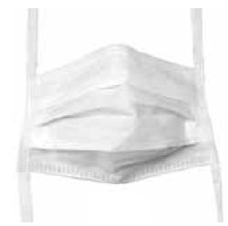 Mask, Surgical, Foam, Sensitive Skin, Anti-Fog, White, 300/cs