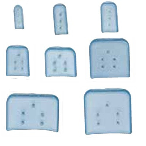 Osteotome Tip Protectors, Non-vent, Clear, 12.7x25mm, Non-Sterile, 50ea/bg (US Only) (Not Available For Sale into Canada)