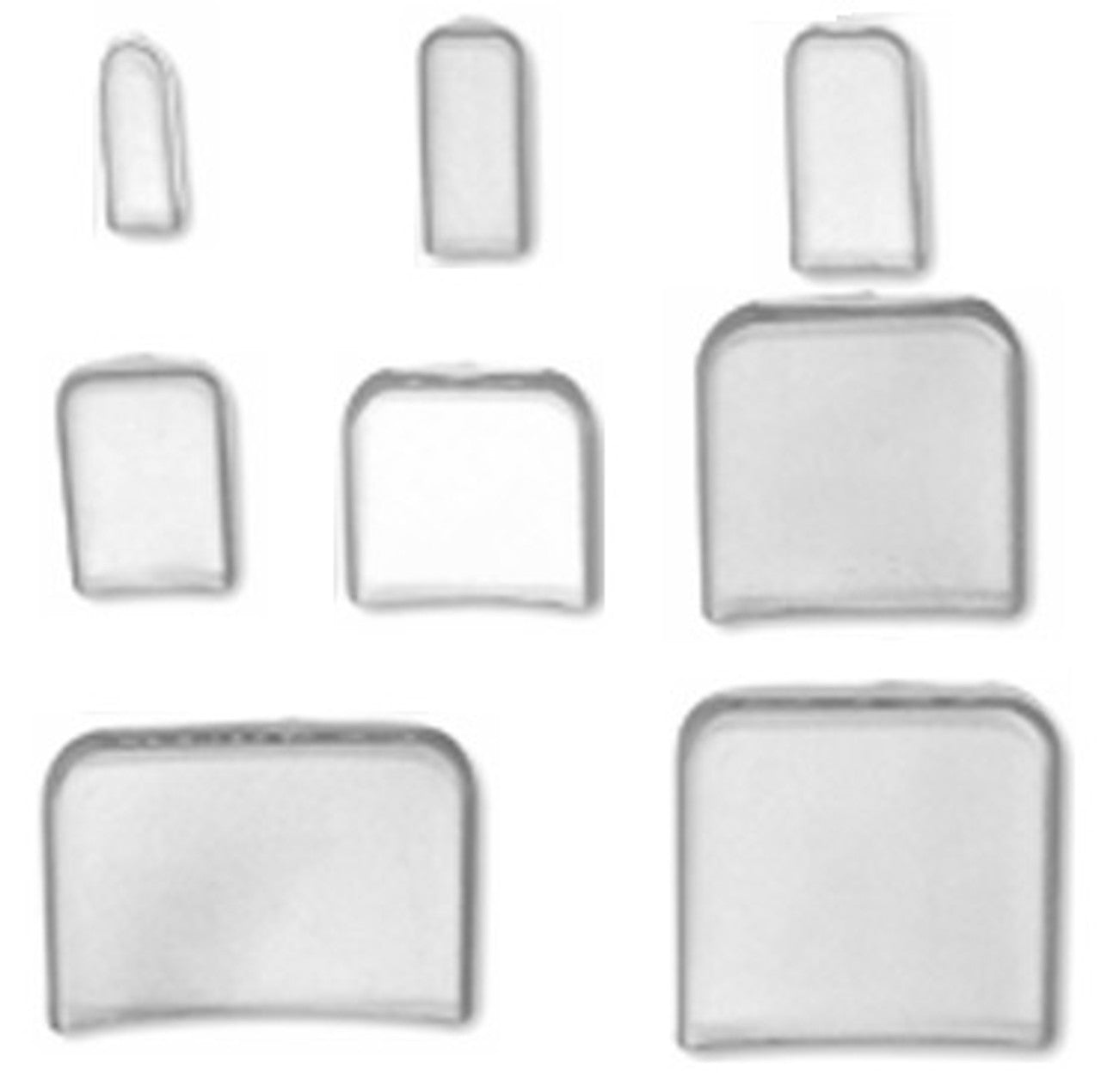 Osteotome Tip Protectors, Non-vent, Clear, 9.5x25mm, Non-Sterile, 50ea/bg (US Only) (Not Available For Sale into Canada)