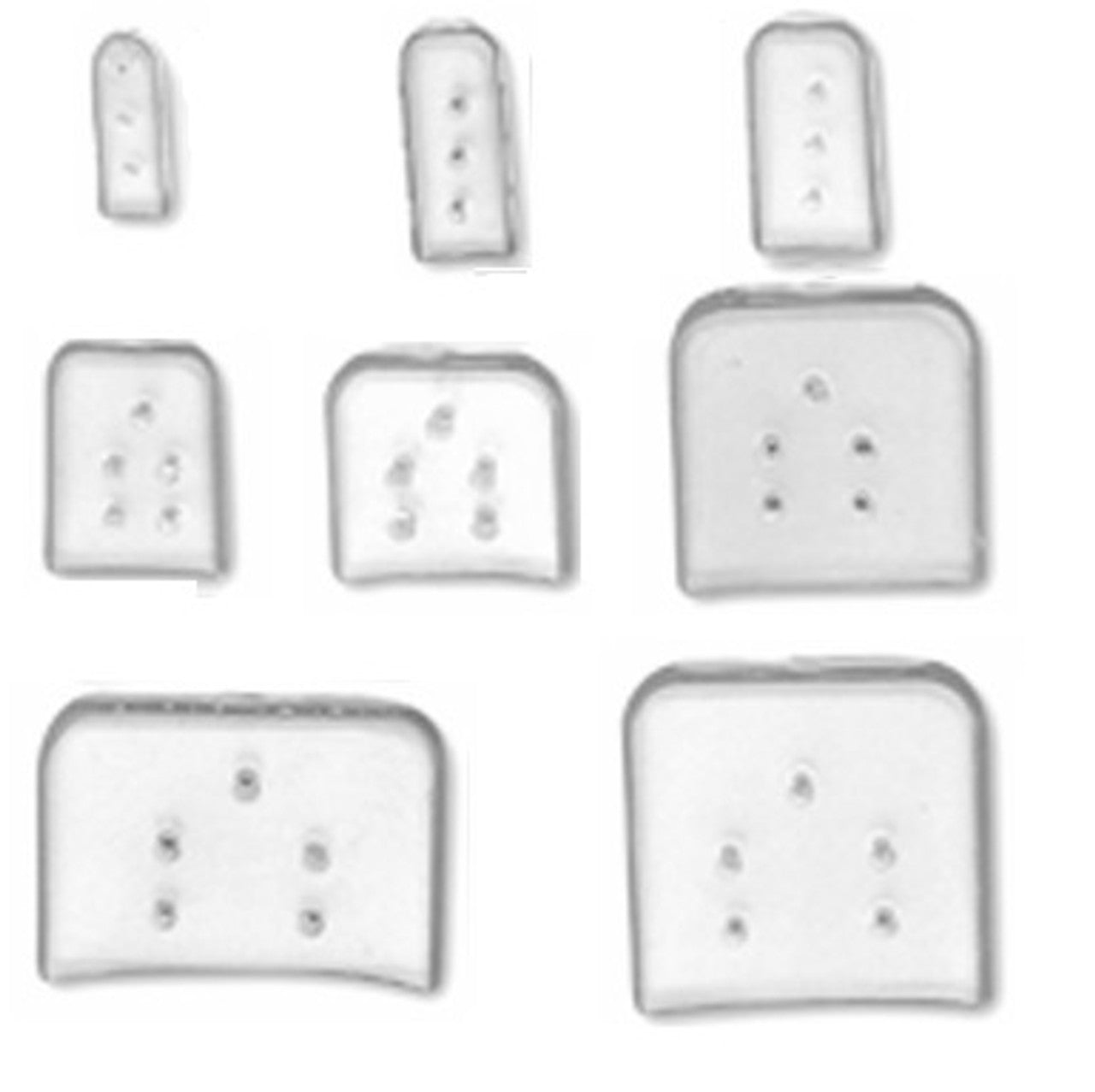 Tip Protectors, Osteotome, Non-vent, Blue, 44.5x32mm, Non-Sterile, 50ea/bg (US Only) (Not Available For Sale into Canada)