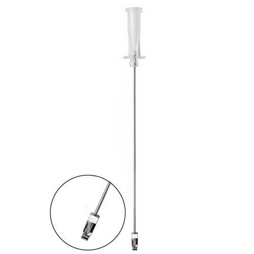 Safety Intro Needle, 21G x 2.75", A Bevel Echo, Sterile, Clear, 25/cs (Rx) (Continental US+HI Only)