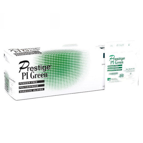 Glove, Surgical, Polyisoprene, Size 8.5, Dark Green, Powder-Free (PF), Sterile, 50 pr/bx, 4 bx/cs **Temporarily Unavailable for Sale**