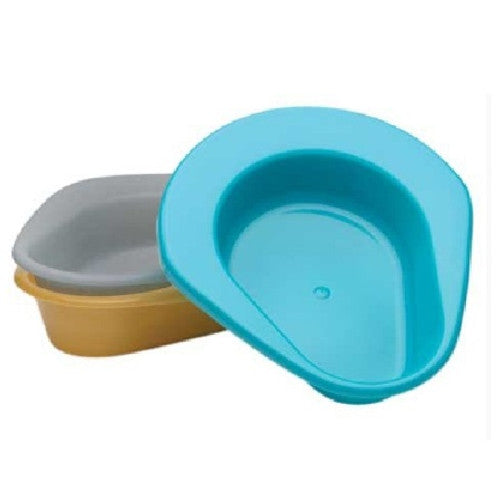Original Stackable Bedpan, Turquoise, 50/cs