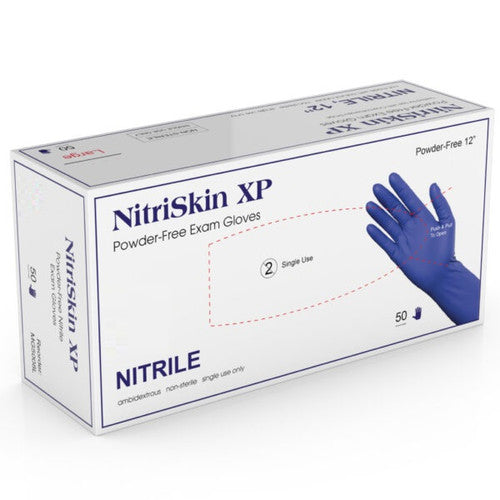 Exam Glove, Nitrile, 2X-Large, Powder-Free, 8ml Chemo Tested, Textured, Non-Sterile, 45/bx, 10 bx/cs