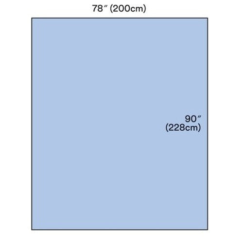 Steri-Drape Drape Sheet, 78" x 90", Absorbent Impervious Material, 20/bx, 2 bx/cs (Continental US+HI Only)
