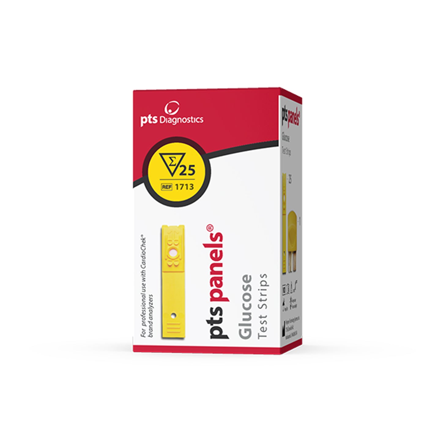 Glucose Test Strips, CLIA Waived, 25/bx (Distributor Agreement Required - See Manufacturer Details Page) (Minimum Expiry Lead is 60 days) (Not Available For Sale into Canada)
