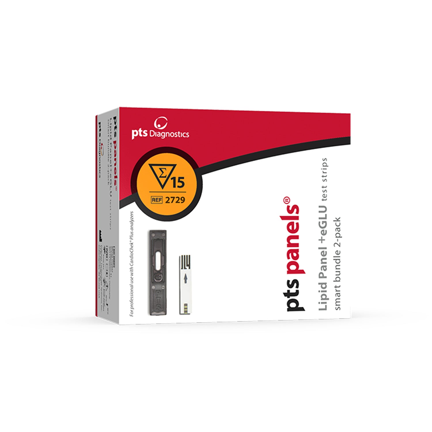 Smart Bundle - 2 pk for lipid/glucose testing on the CardioChek Plus Analyzer, 15 Lipid/eGlu tests/pk (Not Available For Sale into Canada)