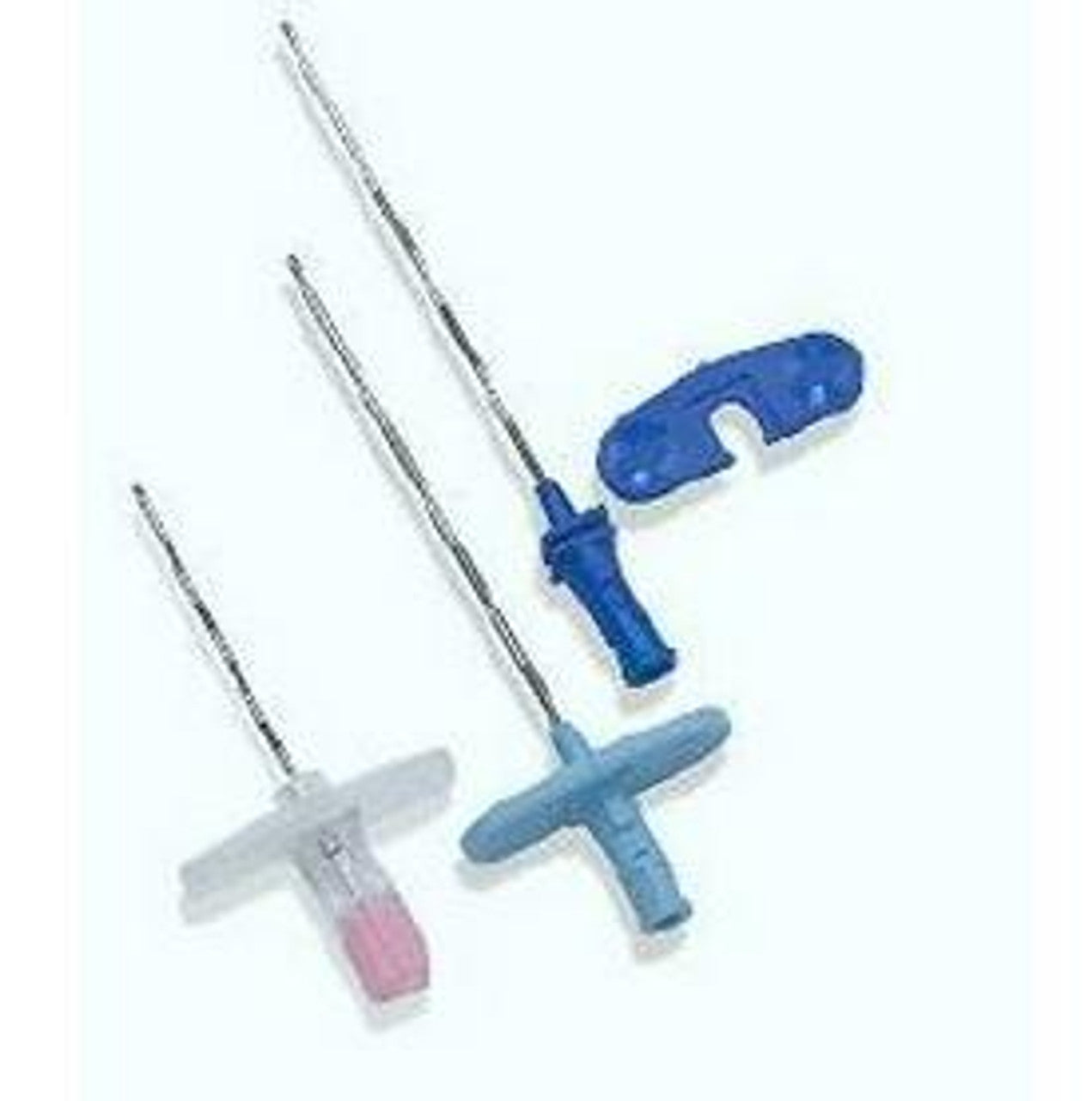 Tuohy Epidural Needle, 17G x 3.5", Clear Plastic, with Wings, 10/bx