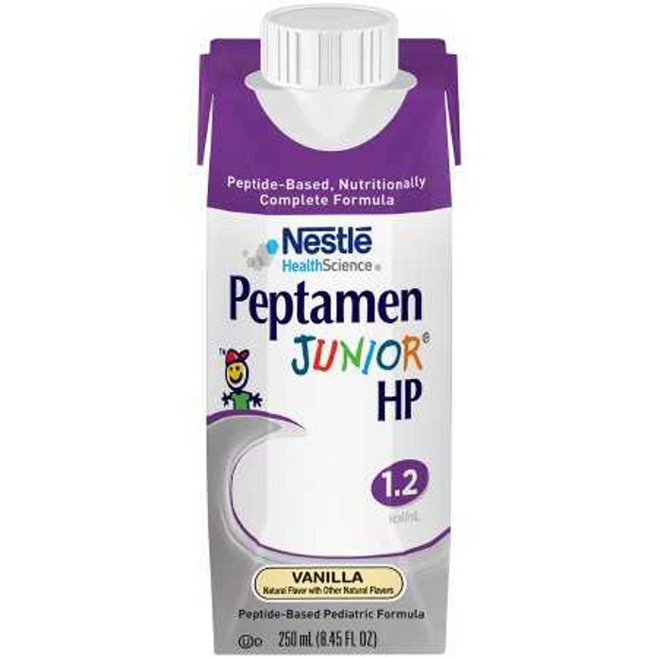 Peptamen Junior HP, Vanilla, 250ml Tetra Prisma, 24/cs