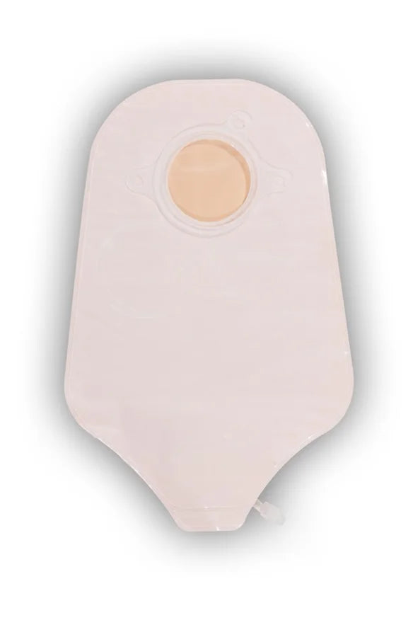 Urostomy Pouch, Standard, 10", 1-Sided Comfort Panel, Accuseal Tap with Valve, Opaque, 2 1/4" Flange, 10/bx (Continental US Only)