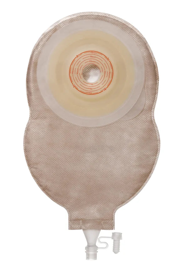One-Piece Ostomy System, Urostomy, Pre-Cut V2, 20mm, 10/bx (Continental US Only)