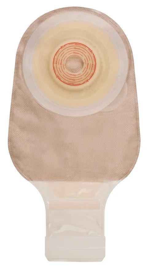 One-Piece Ostomy System, Drainable, Pre-Cut V2, 25mm, 10/bx (Continental US Only)