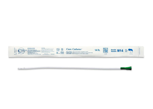 Catheter, Male, Uncoated, Single-Use, 16", Coude Tip, 10FR, 30/bx, 10 bx/cs (Continental US Only)