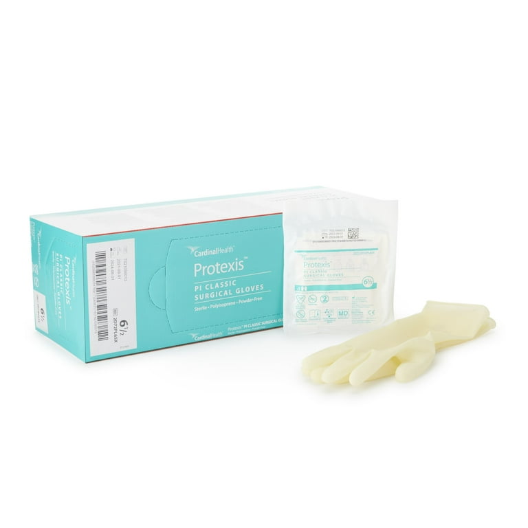 Glove, Synthetic Polyisoprene Surgical, Size 6.5, Sterile, 50 pr/bx, 4 bx/cs (Continental US Only)
